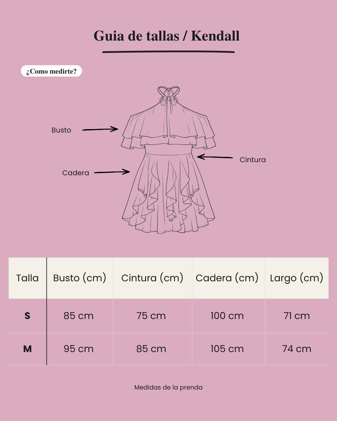 VESTIDO KENDALL - ROJO CARMESÍ