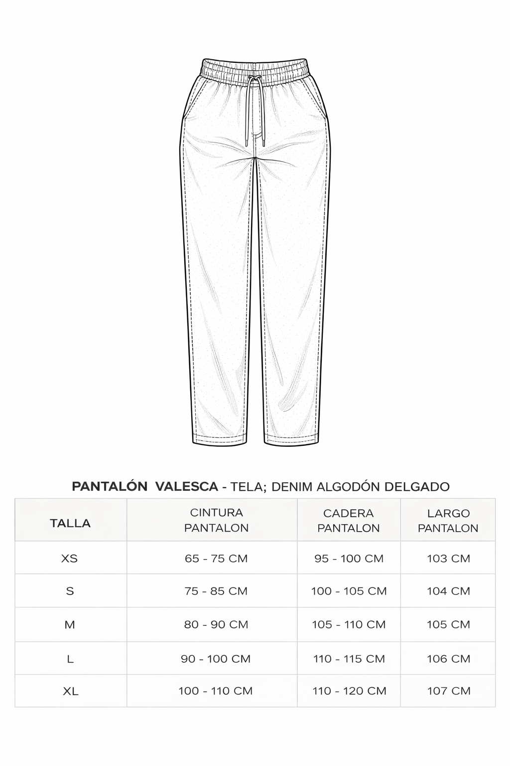 PANTALON VALESKA HIELO