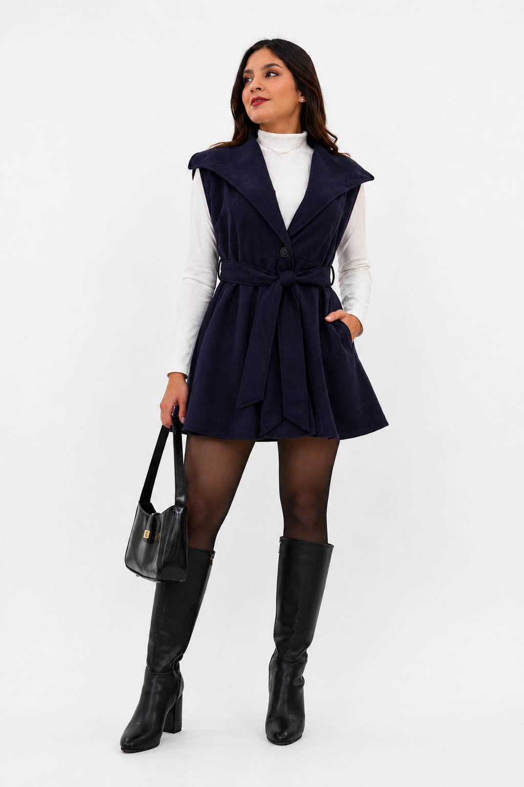 CHALECO CHARLOTTE AZUL