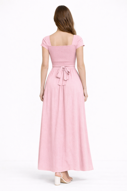 VESTIDO NICOLE - ROSADO BB