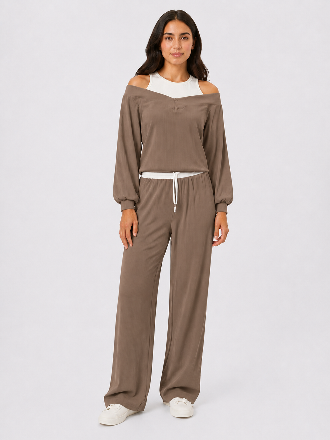 CONJUNTO OLIVIA MOKA LATTE