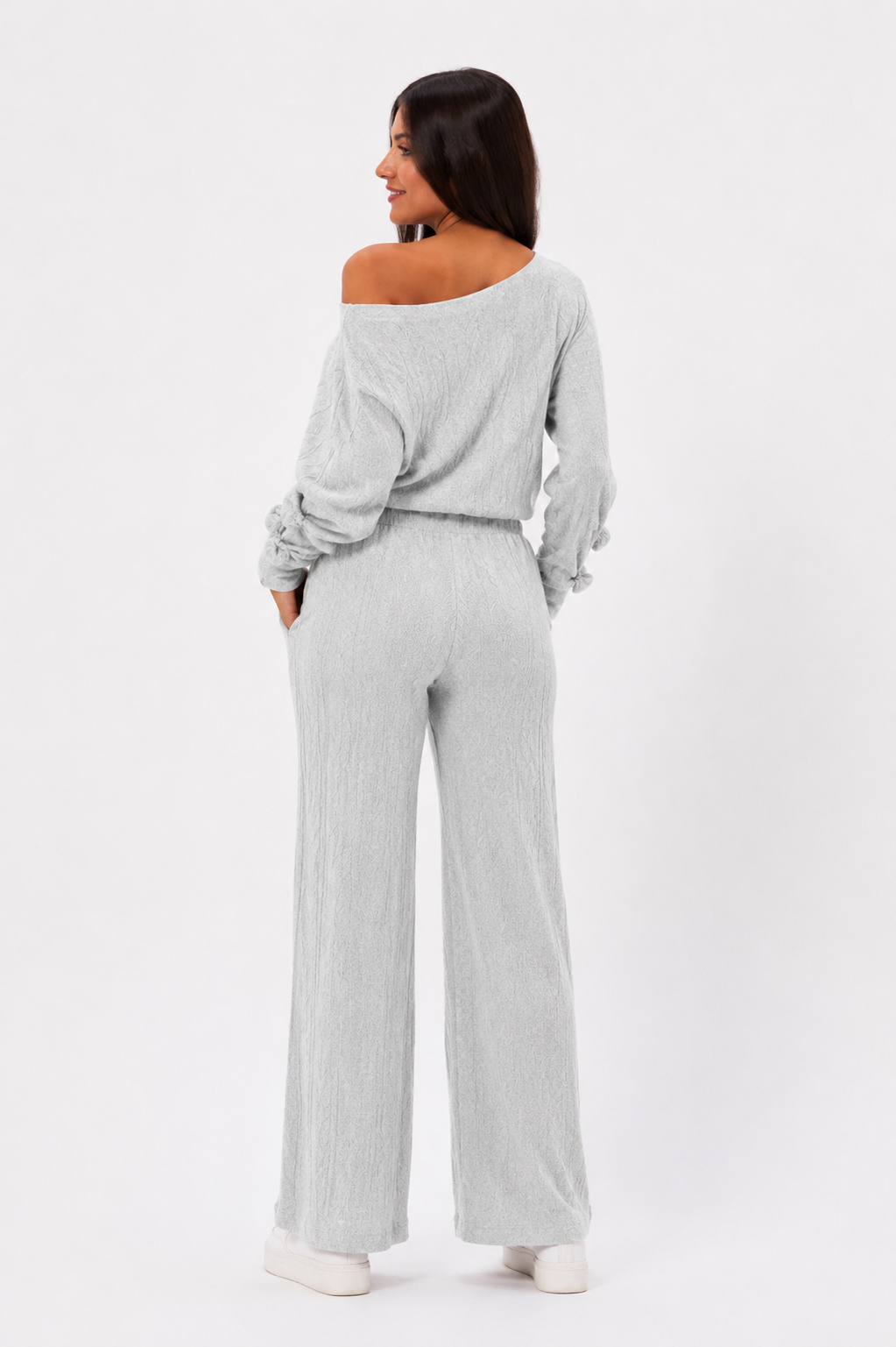 CONJUNTO LORENA GRIS