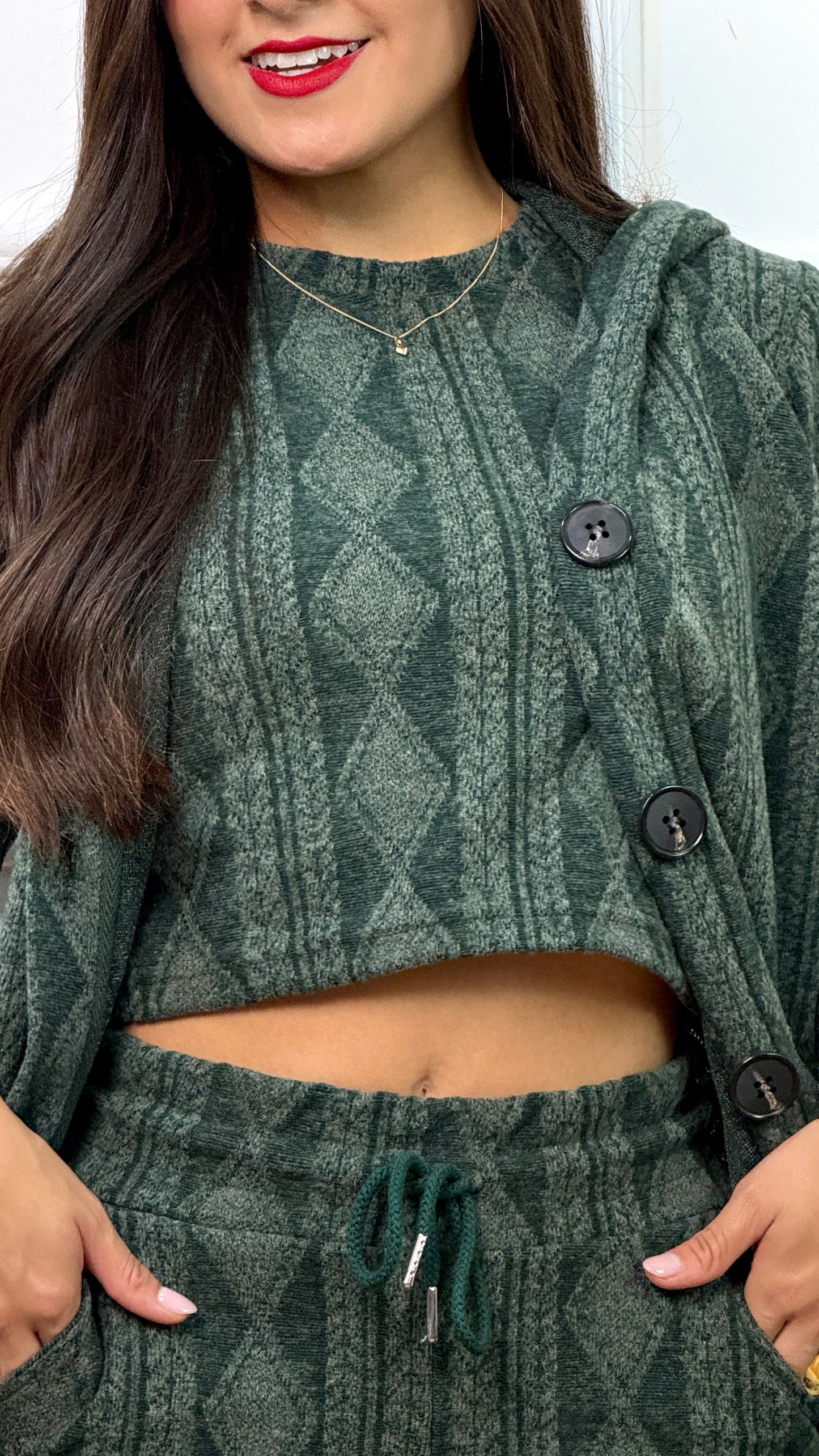 CONJUNTO INTI VERDE BOTELLA