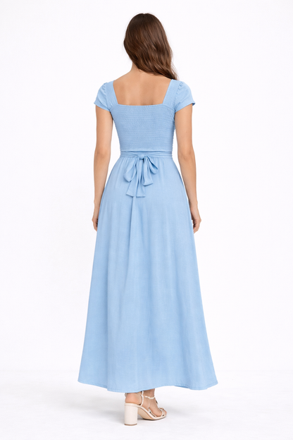 VESTIDO NICOLE - ACERO