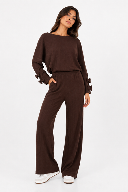CONJUNTO LORENA CHOCOLATE