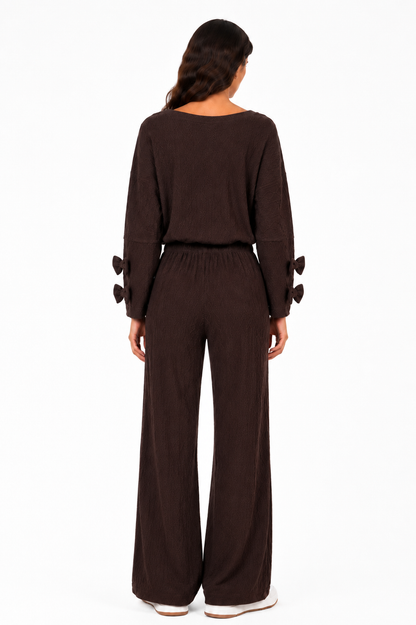 CONJUNTO LORENA CHOCOLATE
