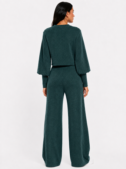 CONJUNTO ALEJANDRA VERDE BOTELLA