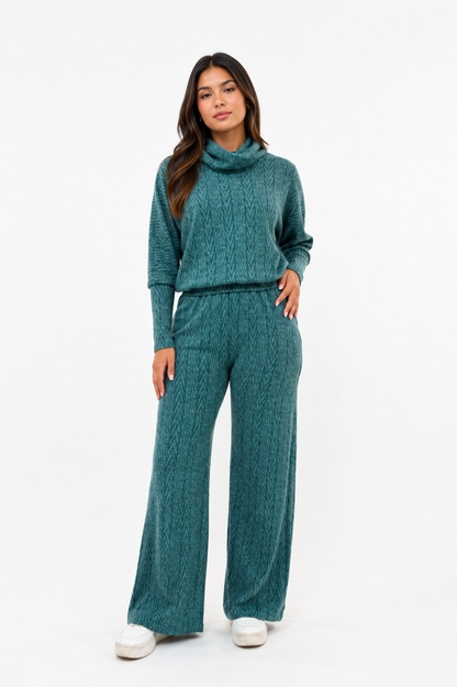 CONJUNTO ALDARA CHOMPERO VERDE BOTELLA