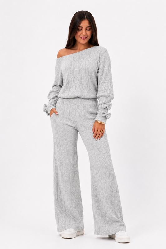 CONJUNTO LORENA GRIS
