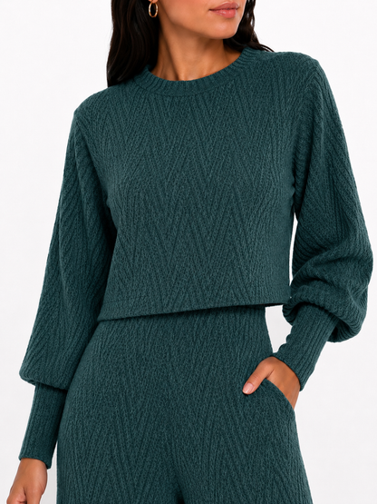CONJUNTO ALEJANDRA VERDE BOTELLA
