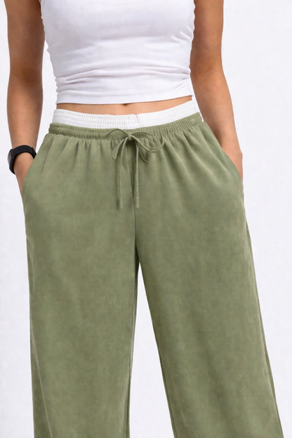 PANTALON SANTORINI VERDE