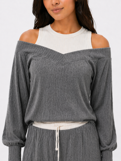 CONJUNTO OLIVIA GRIS