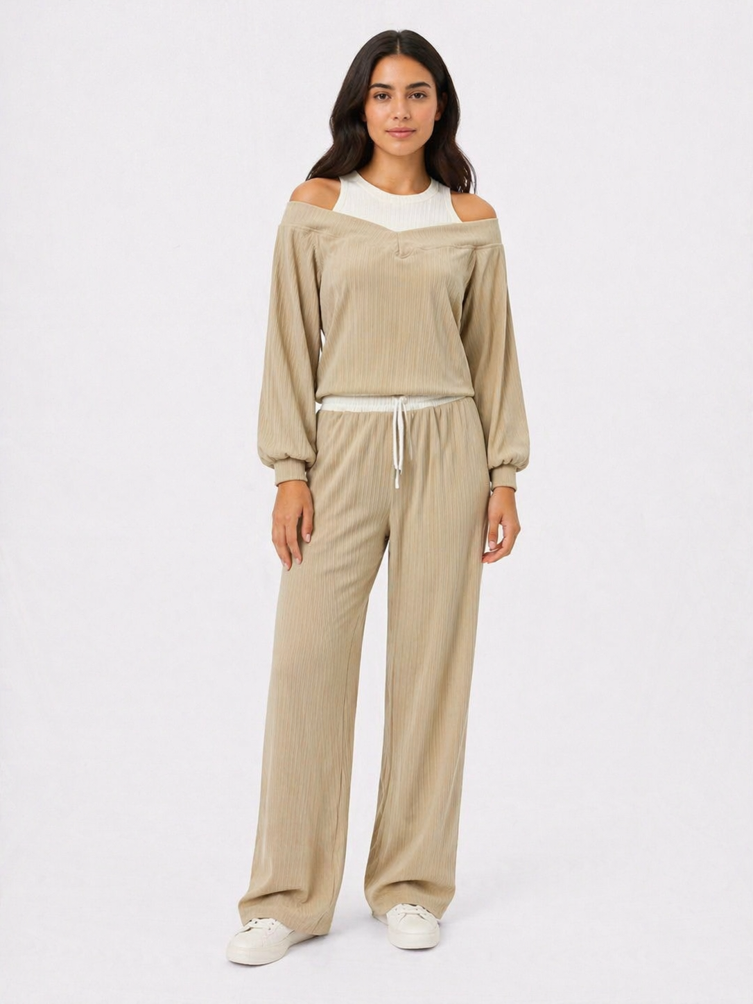 CONJUNTO OLIVIA BEIGE