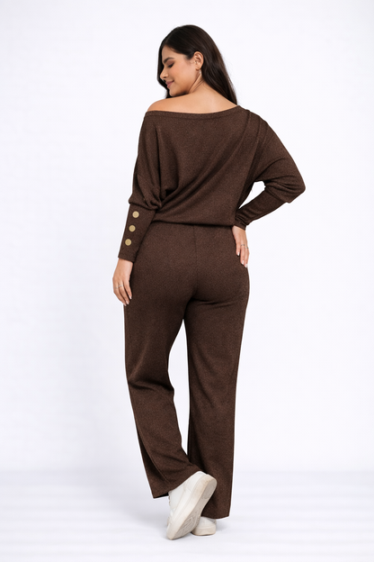 CONJUNTO ZAFIRA CHOCOLATE