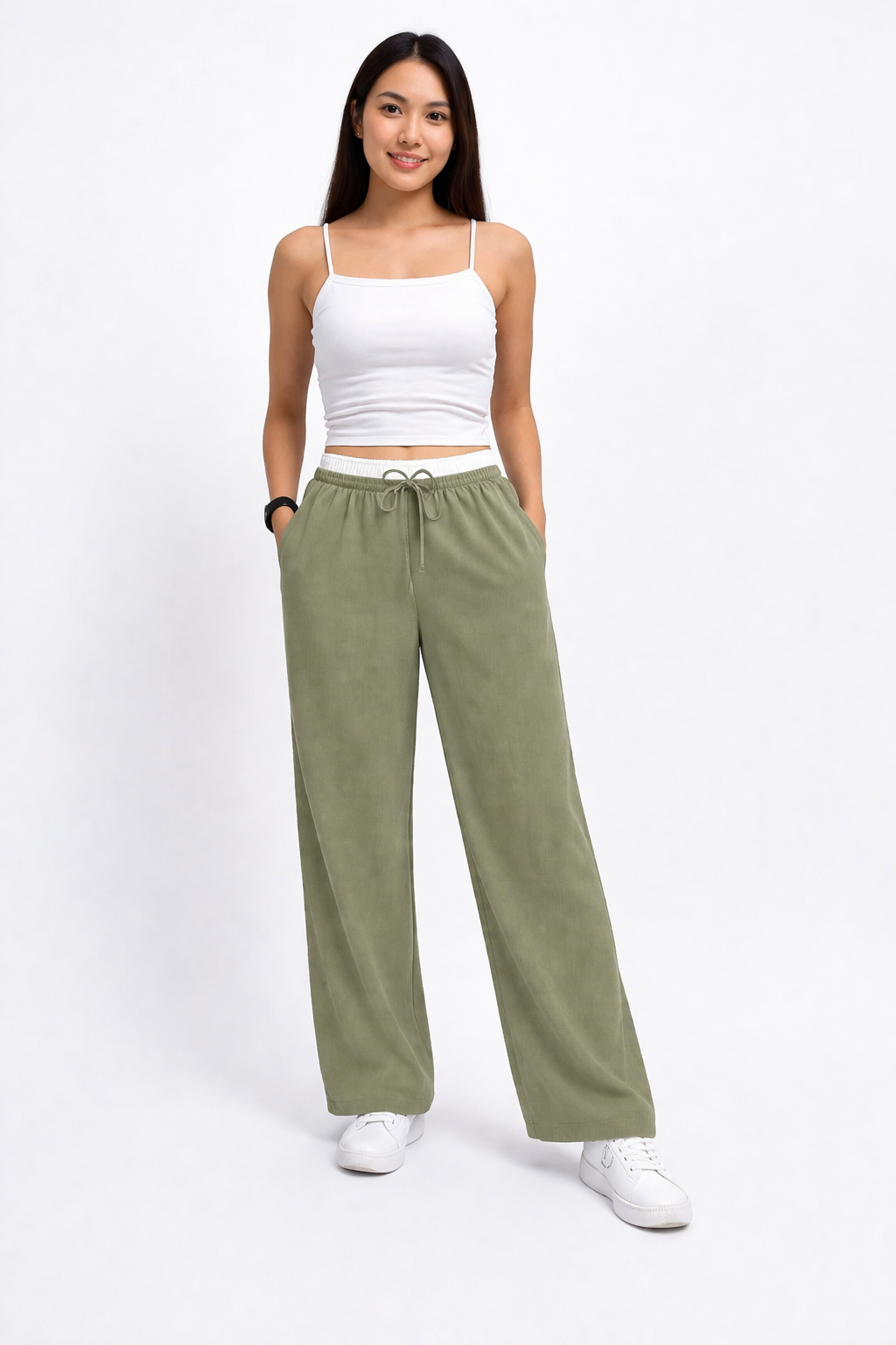 PANTALON SANTORINI VERDE