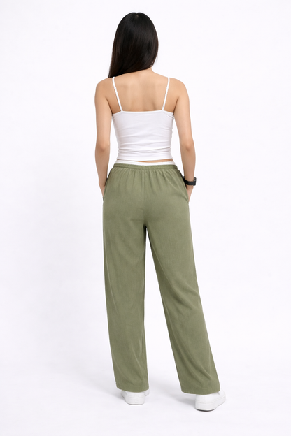 PANTALON SANTORINI VERDE