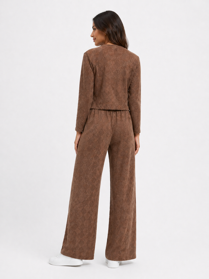 CONJUNTO 3 PIEZAS ALONDRA CAMEL
