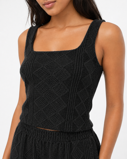 CONJUNTO 3 PIEZAS ALONDRA NEGRO