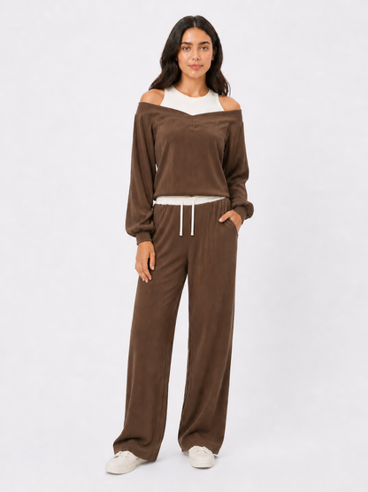 CONJUNTO OLIVIA CHOCOLATE