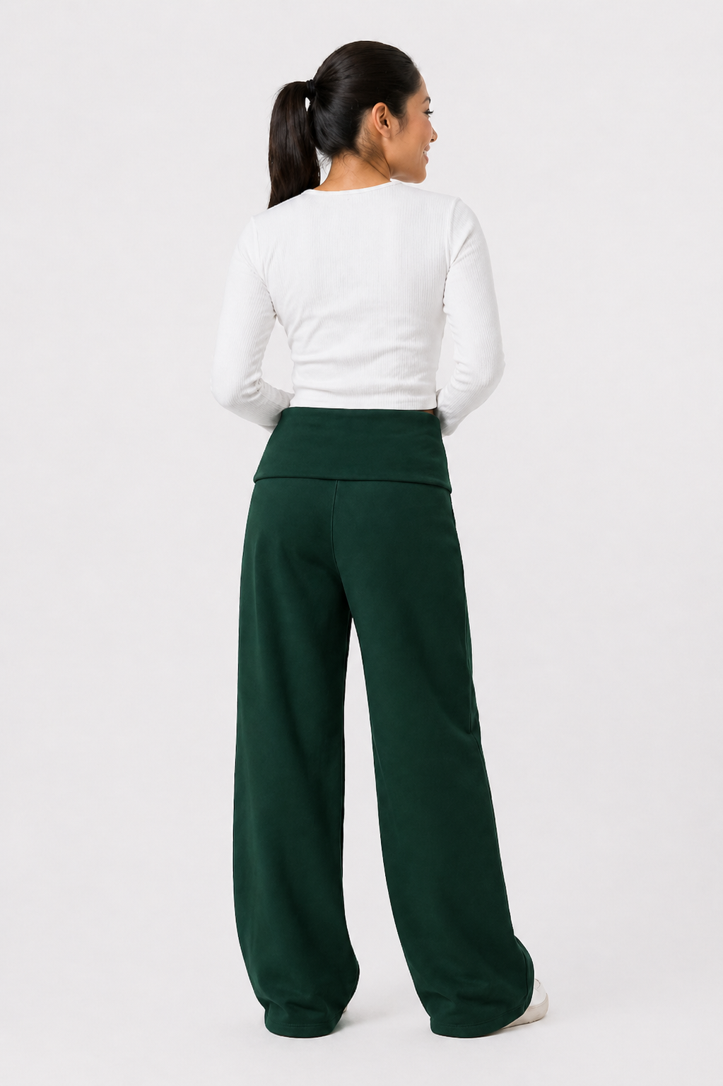 PANTALON ARIANA VERDE BOTELLA