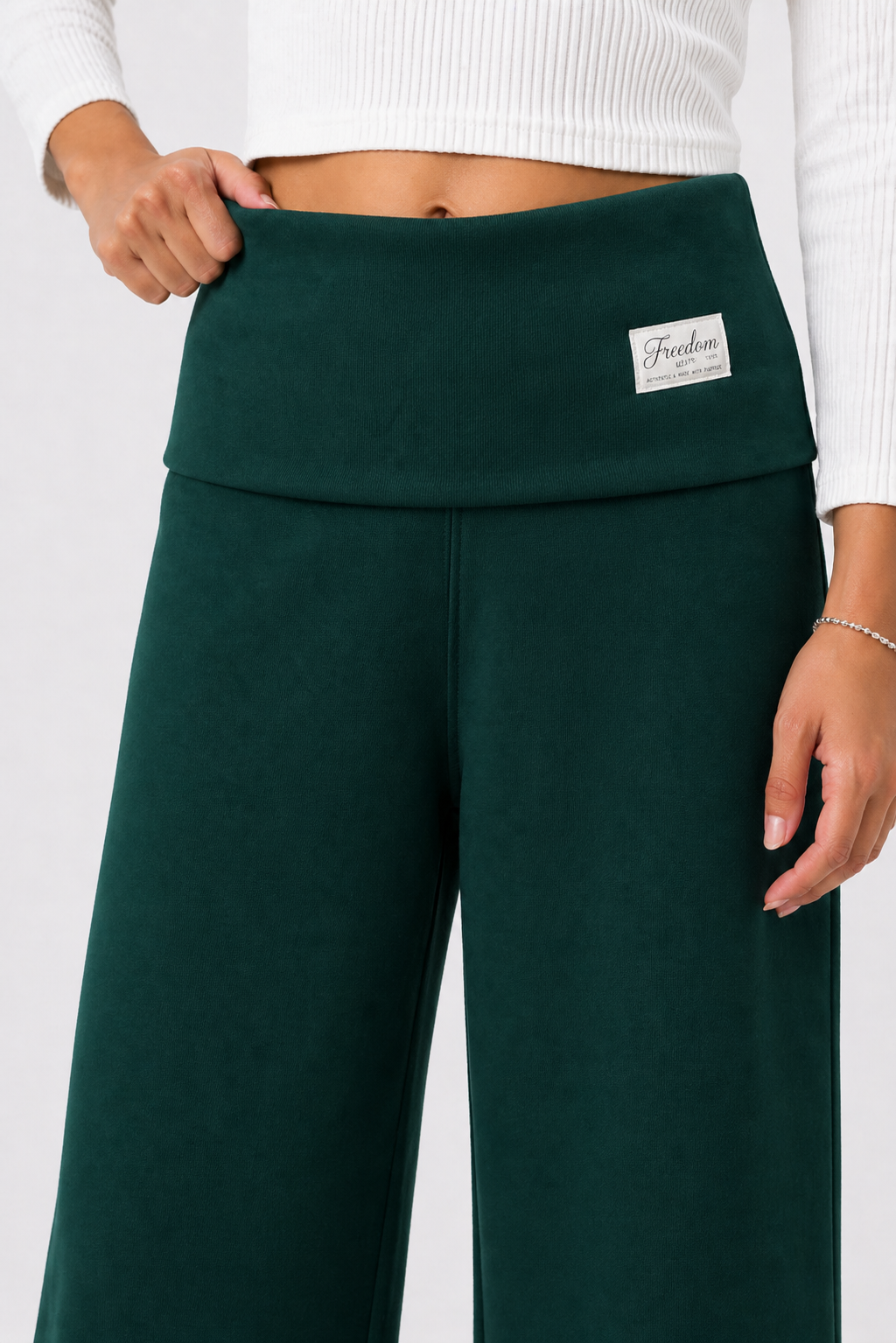 PANTALON ARIANA VERDE BOTELLA