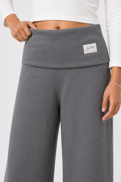PANTALON ARIANA PLOMO RATA