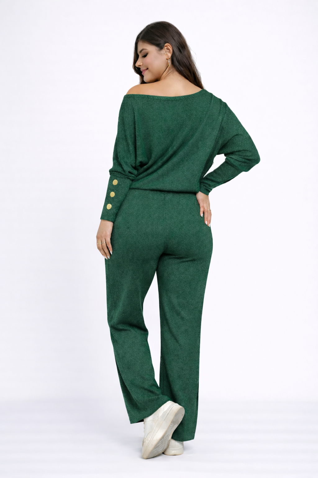 CONJUNTO ZAFIRA VERDE BOTELLA