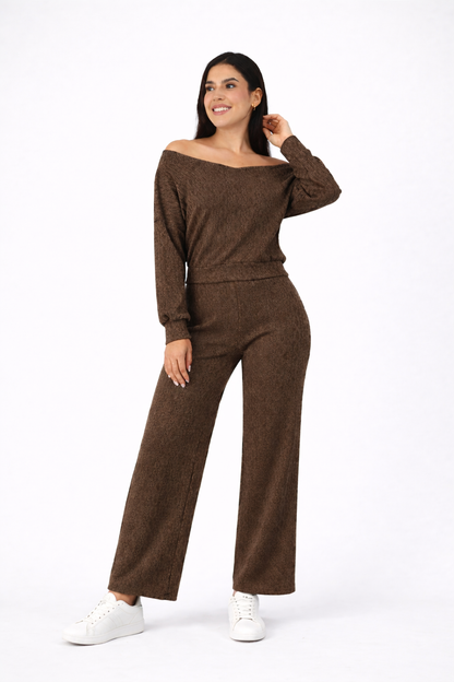 CONJUNTO MIRANDA CHOCOLATE