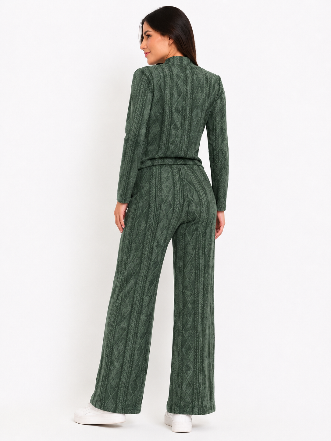 CONJUNTO 3 PIEZAS ALONDRA VERDE BOTELLA