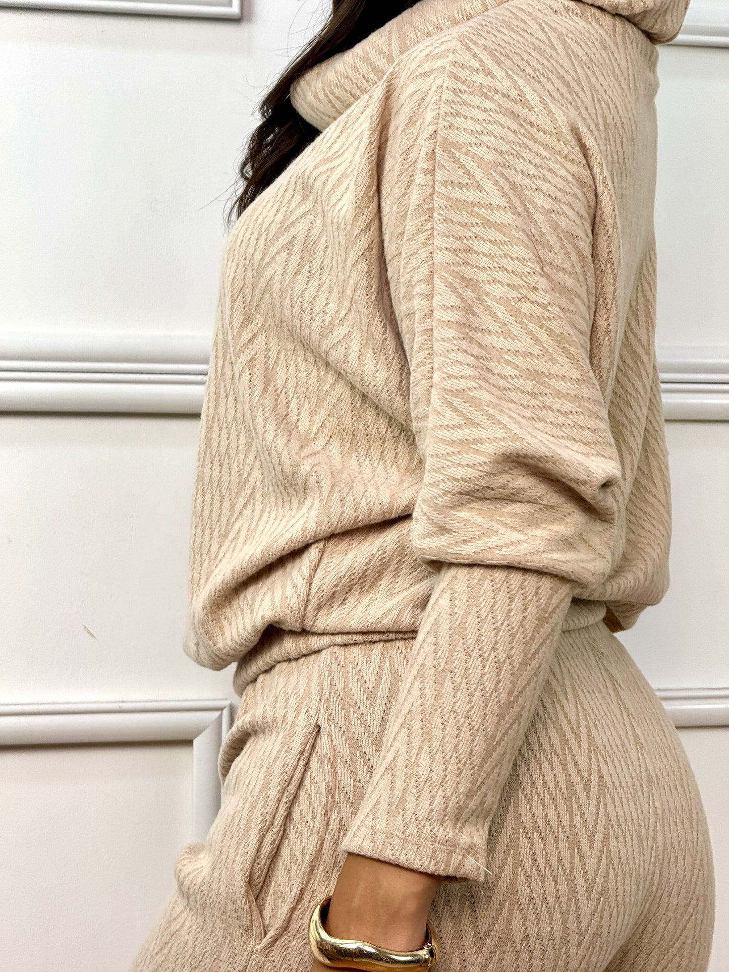 CONJUNTO ALDARA CHOMPERO BEIGE