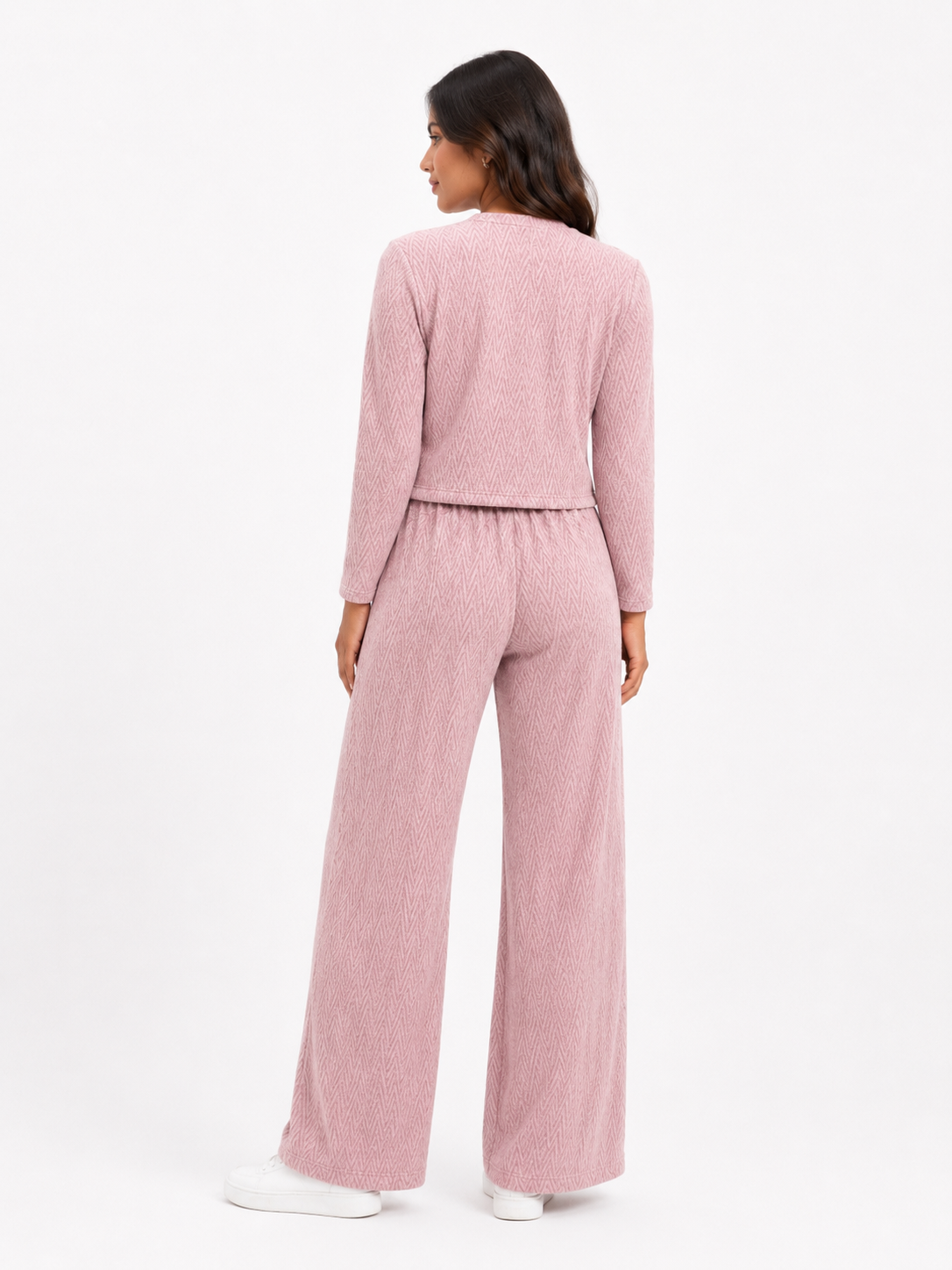 CONJUNTO 3 PIEZAS ALONDRA ROSADO