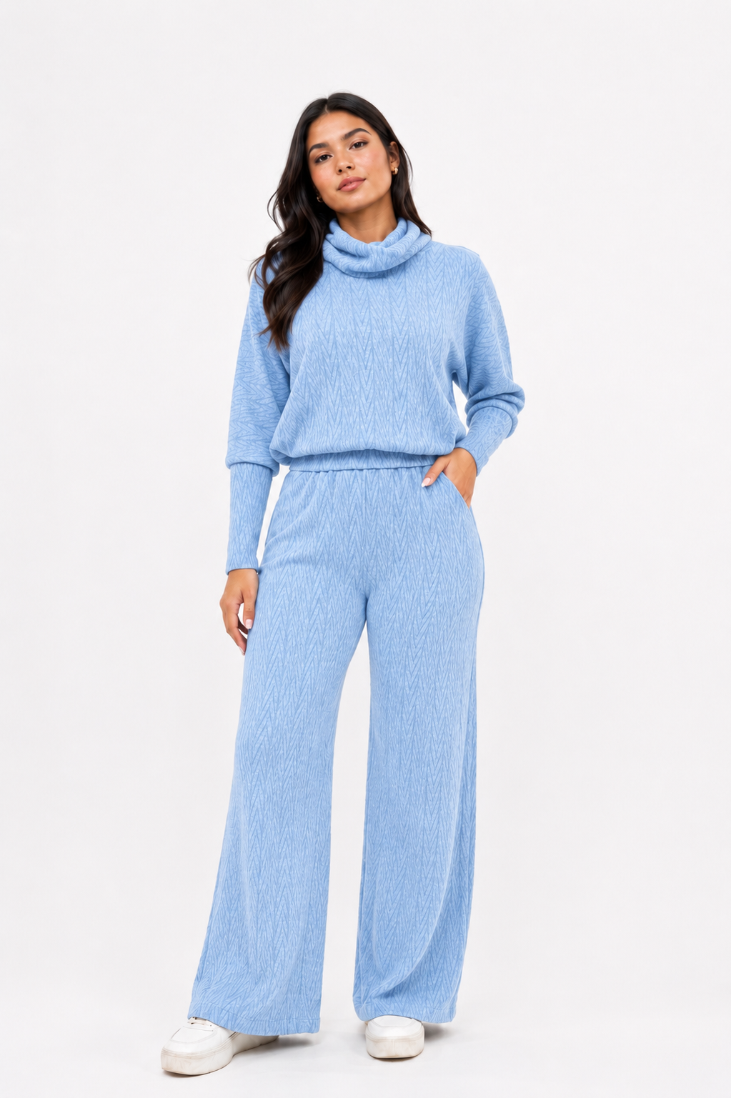 CONJUNTO ALDARA CHOMPERO CELESTE