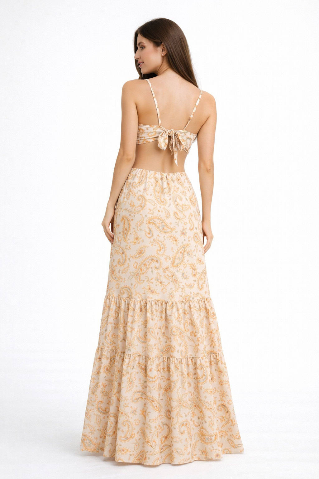 VESTIDO BRISA - MIX PERLA CON BEIGE