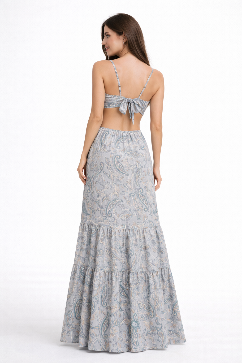 VESTIDO BRISA - CELESTE