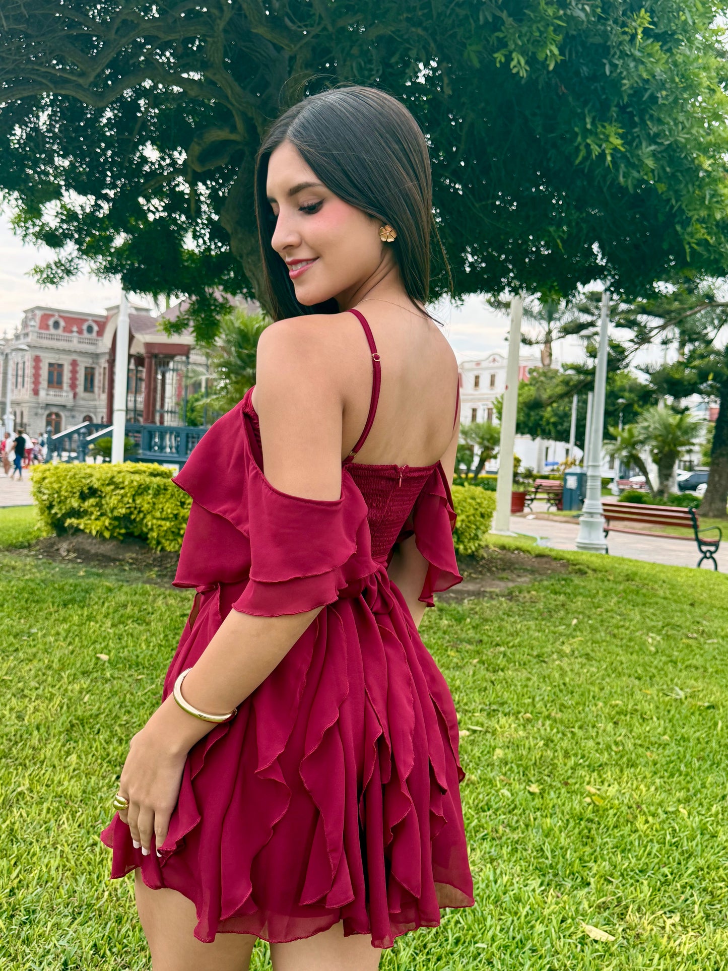 VESTIDO KENDALL - VINO
