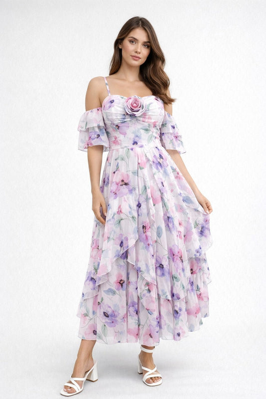 VESTIDO ADA - MIX LILA