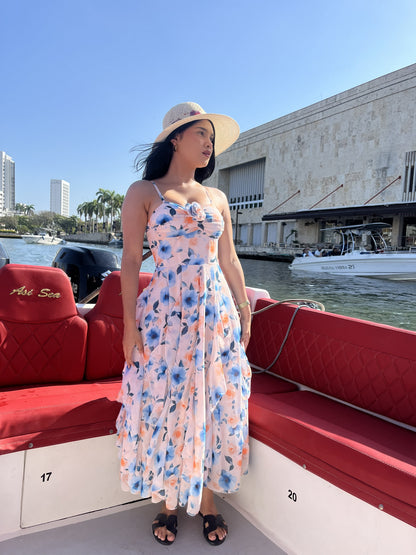 VESTIDO ADA - NARANJA AZULADO