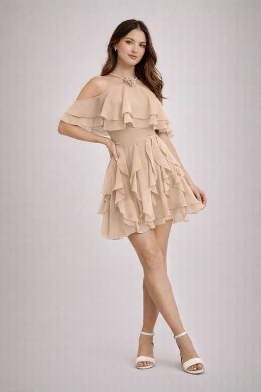 VESTIDO KENDALL - BEIGE