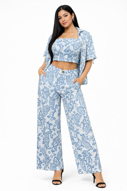 CONJUNTO 3 PIEZAS MISTICA CELESTE