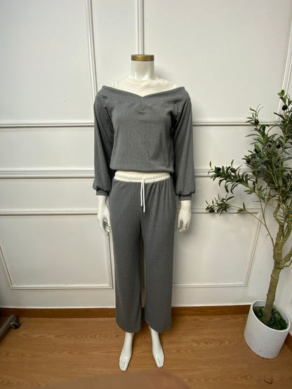 CONJUNTO OLIVIA GRIS